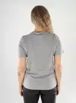 Vero Moda dam t-shirt i ekologisk bomull ljusgrå/silver - T-shirts för damer - 139504 - 2