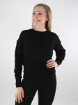Vero Moda damtröja Newverena Backdetail svart - Stickat för damer - 137684 - 2