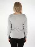 Vero Moda damtröja Happyshine 2Way l.grå/silver - Långärmade tröjor för  damer - 137274 - 4