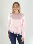 Vero Moda Skjorta LS SPETSTOP Cherry Blossom - Långärmade tröjor för damer - 141374 - 1