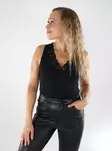 Vero Moda damtopp V-ringad svart - Toppar för damer - 139044 - 1