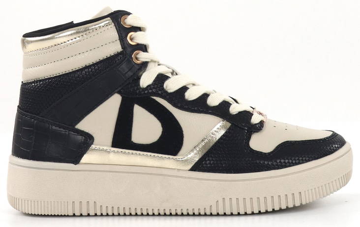 Duffy Sneakers 73-43823 beige/svart - Sneakers för damer - 134054 - 1