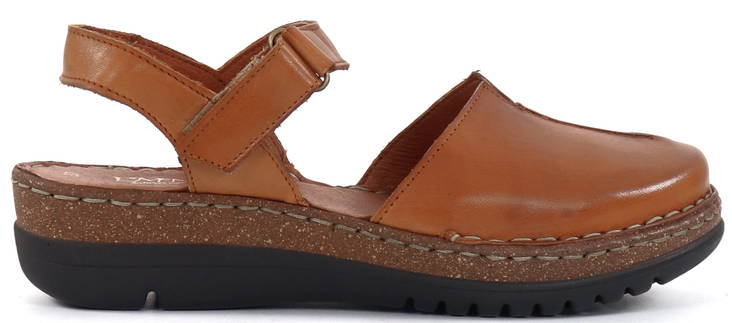 Emma dam Sandaler 483-5416, konjak - Sandaler för damer - 130514 - 1