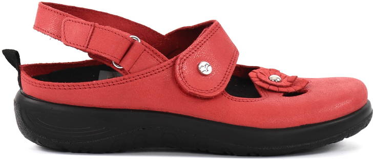 Fly Flot Arbetsskor 581 rosso - Arbetsskor för damer - 128314 - 1