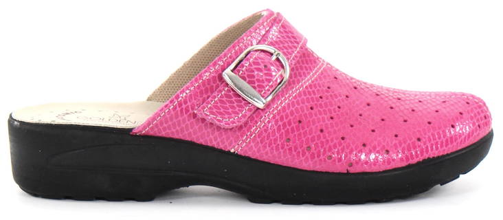 Golden fit Slip-ins 616 fuchsia glansig - Arbetsskor för damer - 125434 - 1
