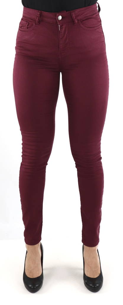 Jdy Jeans Lara high skinny vinröd - Jeans för damer - 129004 - 1