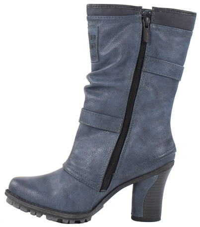 Trendiga skor från Mustang Shoes Stilettoshop.se webbutik Mustang Stövlar 1290 606 22 grå Stilettoshop.se webbutik