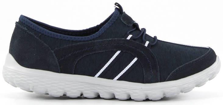 Natura dam Promenadskor Silky blå - Promenadskor för damer - 130964 - 1