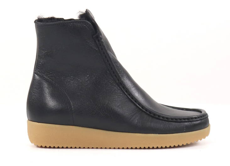 Nature damskor vegetabiliskt garvat läder ankelboots - Stövletter och kängor för damer - 132284 - 1