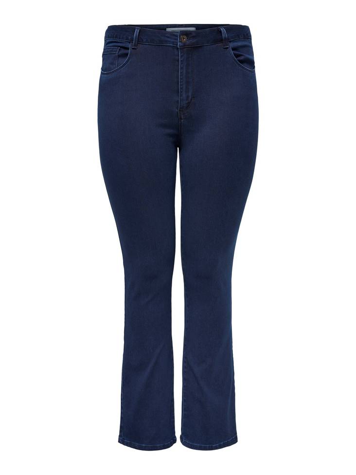 Only Carmakoma Jeans Augusta hw mörkblå - Jeans för damer - 124884 - 1