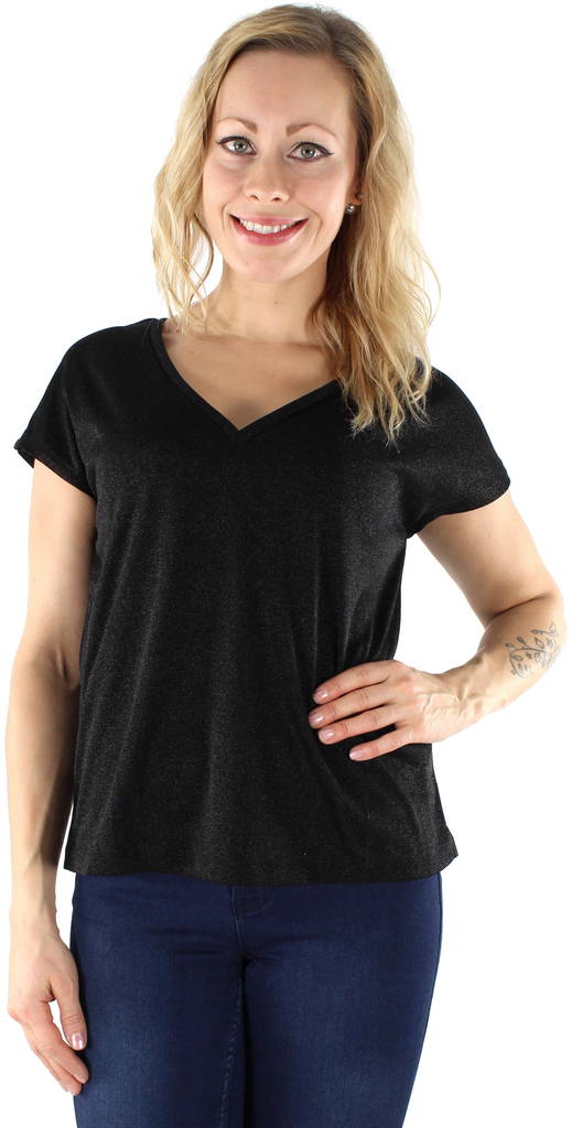 Only T-shirt Reese v-neck - T-shirts för damer - 119854 - 1
