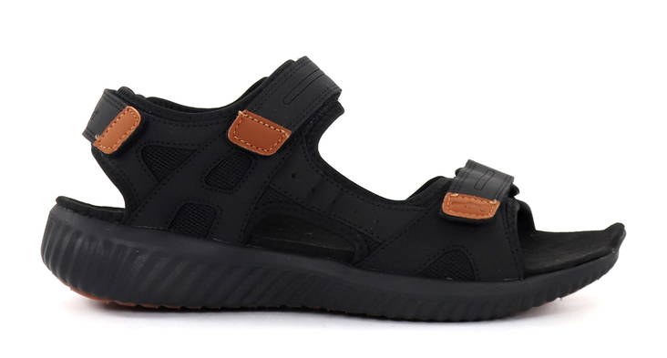 Polecat sandaler Credo Hawaii svart - Sandaler för herrar - 135644 - 1