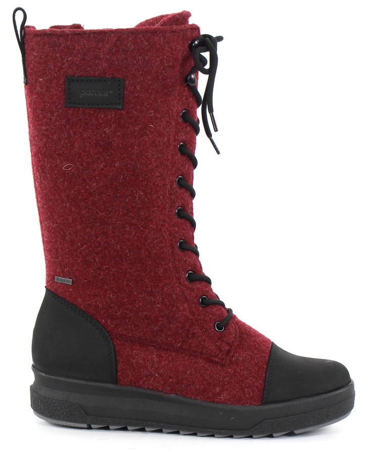Pomar dam Filtstövlar Jäätikkö Gore-tex, wine felt - Stövlar för damer - 132244 - 1