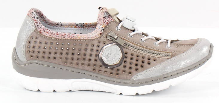 Rieker Promenadskor L3296-80 grå - Rieker promenadskor - 125824 - 1