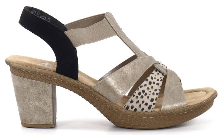 Rieker Sandaler 665K3-60 beige - Rieker sandals - 133364 - 1