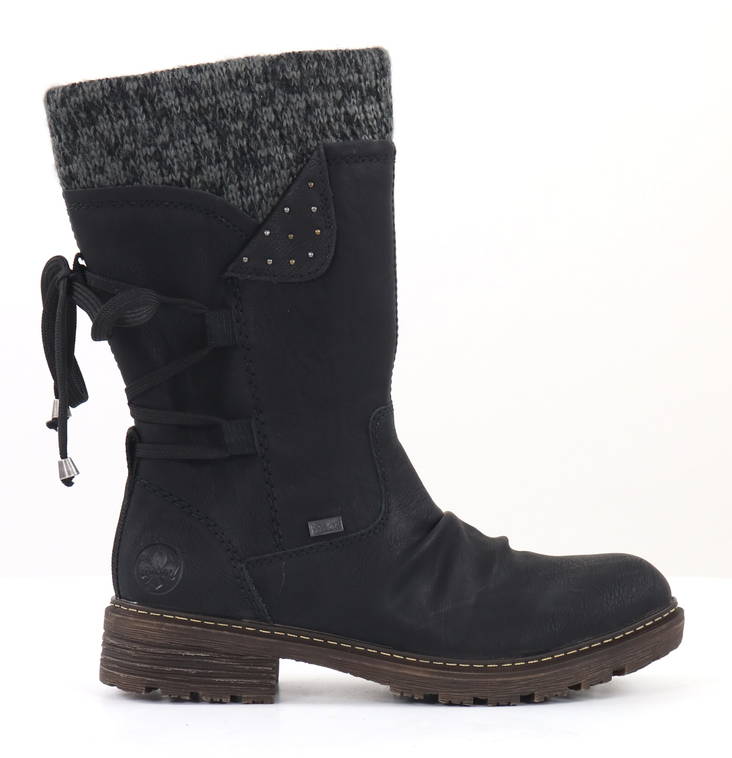 Rieker dam stövletter med RiekerTex Z4773-01 svart - Rieker ankelboots - 132124 - 1
