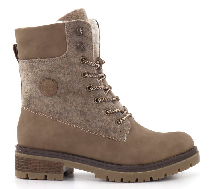 Rieker Stövletter 70703-64 beige - Rieker ankelboots - 134384 - 1