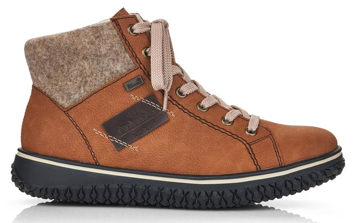 Rieker vattenavvisande dam stövletter, RiekerTex Z4230-22 brun - Rieker ankelboots - 129584 - 1