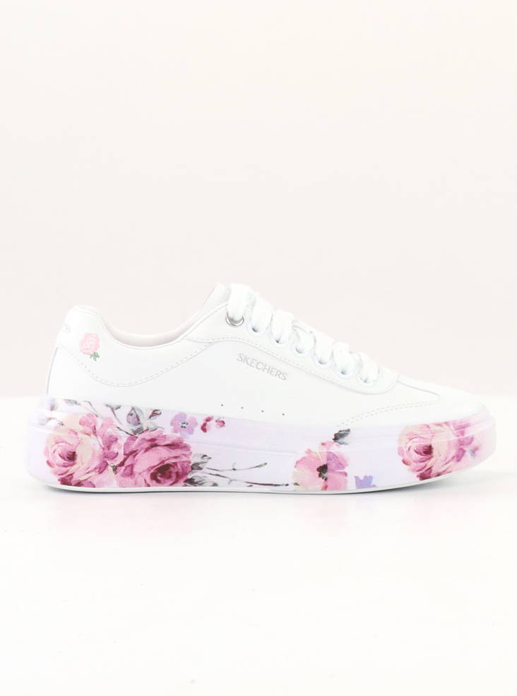 Skechers damsneakers 185062/WHT GORDOVA CLASSIC - MÅLADE BLOMMER - Skechers sneakers - 135564 - 1