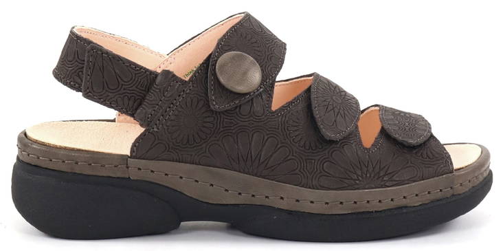 Think! Sandaler Cambio 000587-2000 gråbrun - Arbetsskor för damer - 131344 - 1