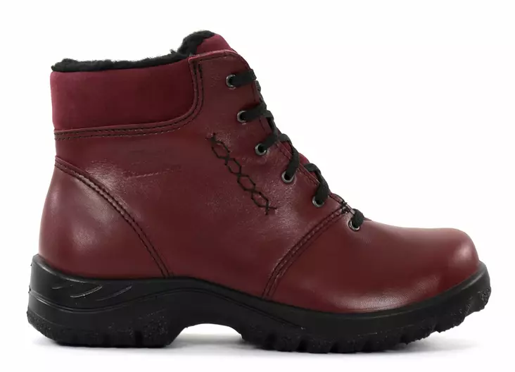 Sievi ankelboots för dam Aila XL vinröd - Stövletter och kängor för damer - 137104 - 1
