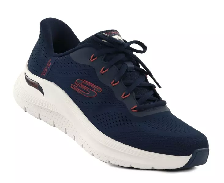 Skechers Sneakers herr 232712/NVRD ARCH FIT 2.0 - LESTUR marin/röd - Sneakers för herrar - 138444 - 1