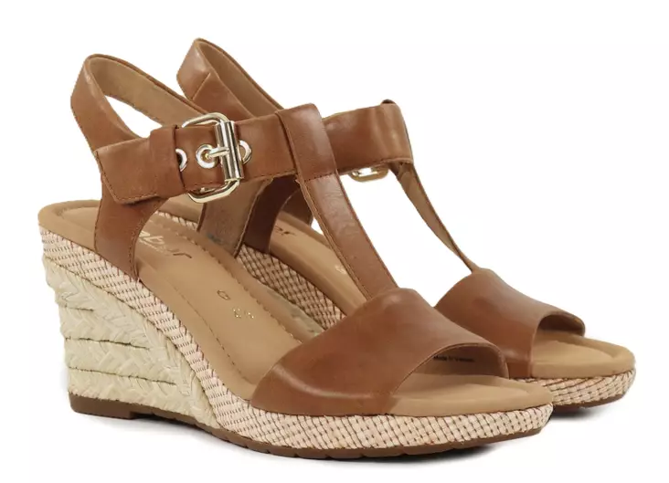 Gabor sandaler i äkta läder 6202454 peanut - Sandaler för damer - 138514 - 1