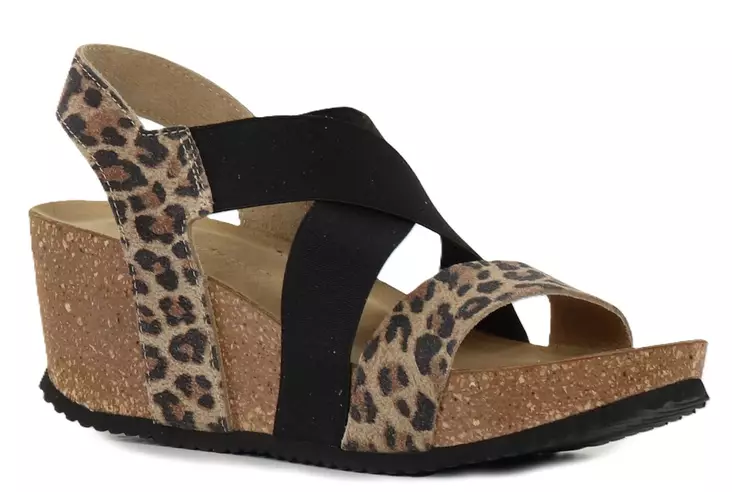 Copenhagen Sandals Stacia brun leopard - Sandaler för damer - 140954 - 1