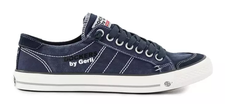 Dockers canvas sneakers för herr 30ST027-790660 marinblå - Sneakers för herrar - 138094 - 1