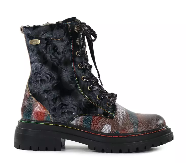 Laura Vita dam ankelboots Kandyo 18 noir - Stövletter och kängor för damer - 139334 - 1