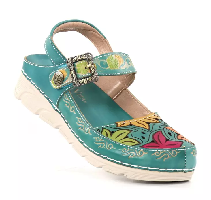 Laura Vita damsandaler Dorry 11 turkos - Sandaler för damer - 138174 - 1
