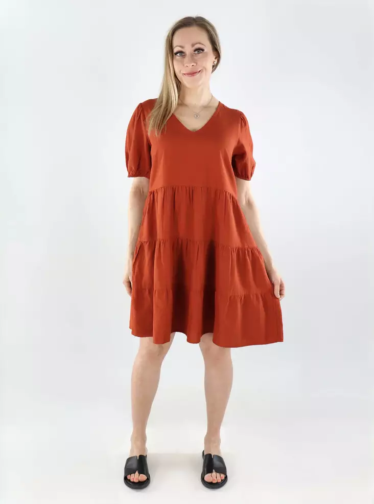 Vila kort klänning New burnt tegel - Klänningar och tunikor - 140534 - 1