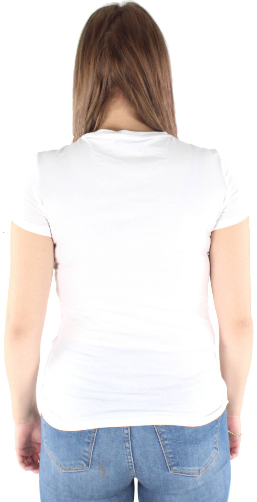 Guess T shirt Triangle vit Stilettoshop.se webbutik Guess Läderjacka W62L09L0GF0 Stilettoshop.se webbutik