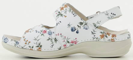 Maskintvättbara arbetsskor i läder Flowers - Arbetsskor för damer - 114715 - 4