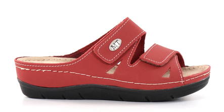 Marco Tozzi dam slip-in sandaler 27512-42 röd - Slip-ins för damer - 135905 - 1