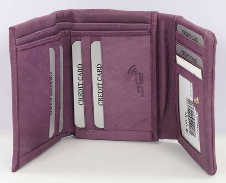 Nabo Läderplånbok NK304 purple - Plånböcker - 130665 - 2