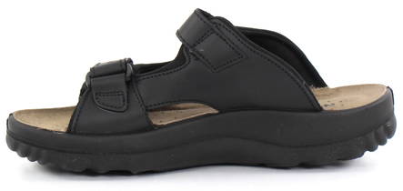 Network herr Slip-ins i läder 31-73218 svart - Sandaler för herrar - 130385 - 2