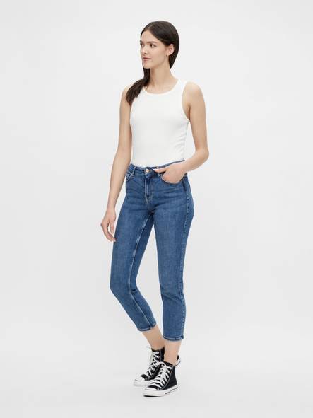 Pieces Women's Jeans Lilli slim mw MB255 - Jeans för damer - 128885 - 2