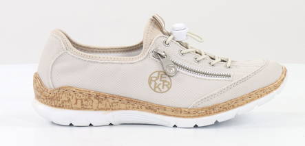 Rieker Sneakers N4263-81 vit/beige - Rieker sneakers - 132995 - 1