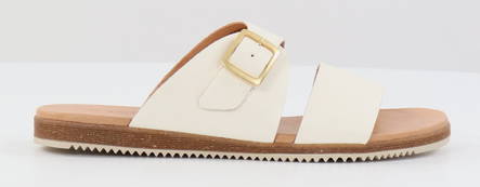 Ten Points dam Sandaler i läder 60271 Tindra Vit - Slip-ins för damer - 130485 - 1