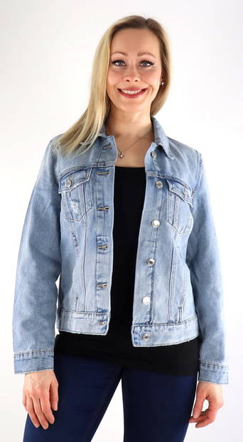 Vero Moda jeansjacka Zorica ljusblå - Jeansjackor för damer - 133245 - 1