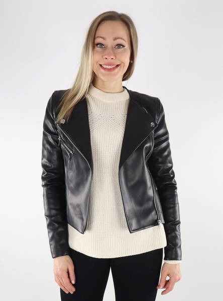 Vero Moda konstläderjacka Riley svart - Skinnjackor och PU-jackor för damer - 135035 - 1