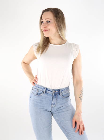 Vero Moda damtopp snövit - Toppar för damer - 135825 - 1