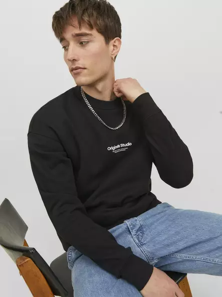 Jack&Jones Vesterbro herrtröja svart - Tröjor för herrar - 135115 - 1