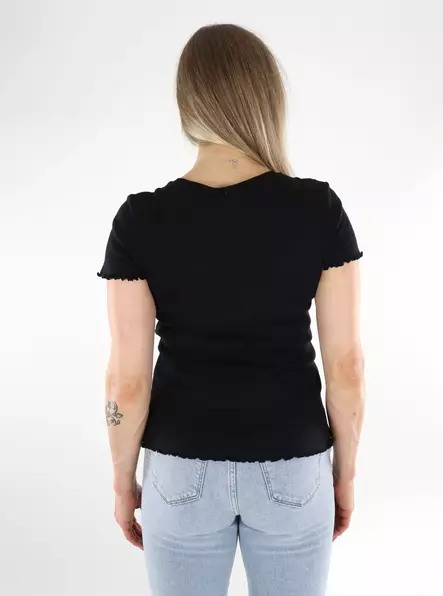 Vila dam t-shirt Pointa svart - T-shirts för damer - 136335 - 2