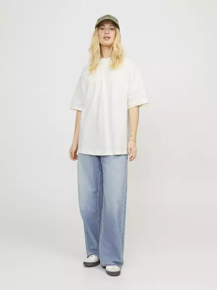 JJXX t-shirt Over size vit - T-shirts för damer - 136475 - 2
