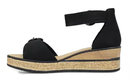 Rieker damkil sandaler 63780-00 svart - Rieker sandals - 140365 - 2