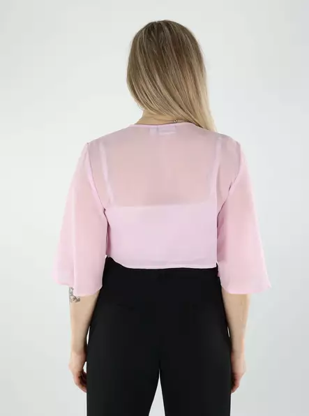 Vila dambolero 3/4 körsbärsblom - Boleros för damer - 140475 - 2