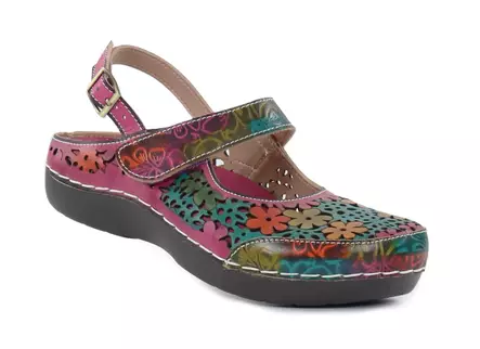 Laura Vita damsandaler Bicllyo 01 fushia - Sandaler för damer - 140875 - 1