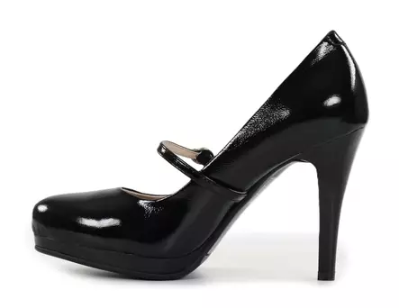 Fuzz pumps/höga klackar 3430-12 svarta - Klackskor och pumps - 139645 - 2